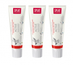 Dantų pasta SPLAT Professional Active jautriom dantenoms, 3 x 100ml