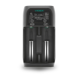 Baterijų įkroviklis UT201 įkraunamiems Videx akumuliatoriams Li-ion/IMR ir Ni-MH/Cd + Power bank