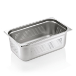 Perforuotas nerūdijančio plieno indas GN 1/1 530x325x200mm (28l)