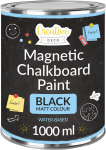 Magnetiniai kreidiniai lentos dažai Creative Deco, juodi, 1 l, 2 m&sup2;