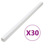vidaXL Kabelių kanalas, 50x25mm, 30m, PVC