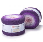 Mezgimo siūlai YarnArt Flowers Alpaca, Nr.427, 940 m, 250 g