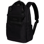 WINGS SKYLARK moteri&scaron;ka rožinė kuprinė 12 L 40&times;25&times;12 cm &ndash; 14" laptopo skyrius, USB jungtis, atspari vandeniui, tinka Ryanair ir Wizz Air rankiniam bagažui Juoda puiki dovanos idėja