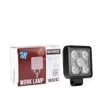 Darbo &scaron;viesa - Kvadratinė 5x1,5W LED 7,5W 10-32V Flood, M-tech WLR242