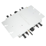 1600W WiFi Micro Grid Tie Inverteris vandeniui atsparus MPPT saulės energijos keitiklio palaikymo telefono APP stebėjimas 120V 230V automatinis identifikavimo ES ki&scaron;tukas