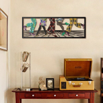 Pakabinama dekoracija Let's Dance Metal Wall Art APT005, 1 vnt.