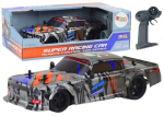 Sportinis automobilis su nuotolinio valdymo pultu Lean Toys, pilkas