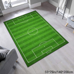 Futbolo aik&scaron;tės žolės kilimas, 55 * 79 colių / 140 * 200 cm