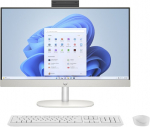 Kompiuteris Stacionarus Kompiuteris - HP AiO 24-cr0312nw Ryzen 5 7520U 16GB DDR5 512GB SSD 23.8" FHD IPS 720p Kamera klaviatūra + pelė balta