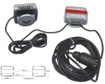 LED lempų komplektas blisteryje (B / CZ) su magnetu + 7,5 m laidas