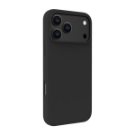 Apple iPhone 17 Pro Max Premium Magsafe Soft Touch Silikoninis dėklas juodas