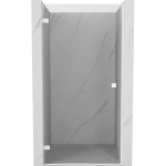 Du&scaron;o durys Mexen Lunar-B, kairė, 80 cm, transparent/white
