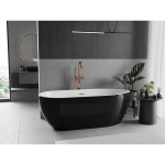 Vonia Mexen Eos, 170 x 75 cm, White/Black + Brushed copper persipylimas