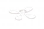 Trio Fly Led lubinis &scaron;viestuvas 40cm, 22w, 2600lm, baltas