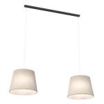 Emibig Epoca 2 pakabinamas &scaron;viestuvas, E27, 2x15w, bežinis