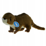 Pliu&scaron;inė ūdra 40cm - "plush Zoo" mink&scaron;tas žaislas vaikams