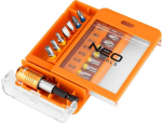 Neo Tools 15 vnt. antgalių rinkinys, 25 mm, S2 plienas