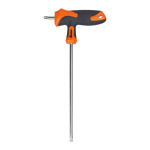 T40 TORX T-rankena ilgas veržliaraktis Bradas &ndash; patvari CRV plienas