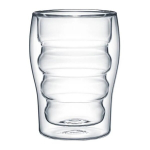 Ambition dvigubo stiklo stiklinių rinkinys Ripple, 350 ml, 2 vnt.