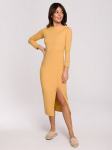 BEWEAR - Kasdienė moteri&scaron;ka suknelė B219-HONEY_L