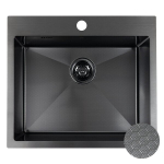 Virtuvinė plautuvė Laveo Malawi SLM_710H, Black