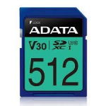 USB laikmena MEMORY SDXC 512GB V30/ASDX512GUI3V30S-R ADATA
