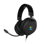 Zalman ZM-HPS610 juodos spalvos žaidimų ausinės su lanksčiu mikrofonu