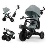Kinderkraft AVEO 2 PLUS &ndash; triratukas | 6 funkcijų, 360&deg; sėdynė, gulima padėtis
