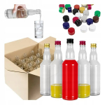 20x 0,5l Monopolinės butelės su kam&scaron;teliais ir dėžute