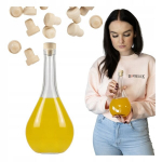 Stiklinė butelis "a&scaron;ara" 500ml - naminiams gėrimams, vynui, likeriams