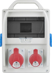 Pawbol R-box 300 9s 1x32a/5p 1x16a/5p 2x250v Ip44