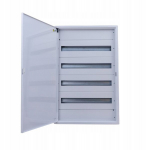 Metalinė pavir&scaron;inė skydinė 96 modulių 4x24 544x836x130 Ral9003 Ip30
