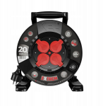 Būgninis prailgintuvas Extreme Line 4 lizdai Ip44 16a 20m