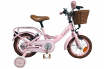 Vaiki&scaron;kas dviratis Volare Ashley, 14", rožinis