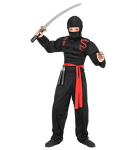 &bdquo;SUPER RAUMENŲ NINJA&ldquo; (raumenų mar&scaron;kinėliai su gobtuvu, veido kaukė, kelnės, diržas)
