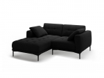 L formos mink&scaron;tas kampas Micadoni Home Bemy, Black