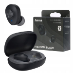 Belaidės ausinės Hama Freedom Buddy su mikrofonu, Bluetooth 5.3