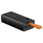 I&scaron;orinė baterija Power Bank Reach RR-H39B 22.5W 50000mAh juoda