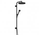 Du&scaron;o sistema Hansgrohe Axor One 280, 1 srovės, montuojama ant pavir&scaron;iaus, matinės juodos spalvos