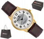 Klasikinis vyri&scaron;kas "perfect" laikrodis C411y-17, 38mm, odinis dirželis