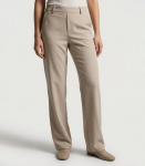 Vero Moda moteri&scaron;kos kelnės 10331956*32, smėlio spalvos