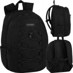 Coolpack Kuprinė Mokyklinė Paaugliams, 2 Skyrių, Juoda