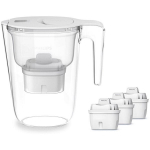 Virdulys Filtruota virdulys - PHILIPS - AWP2933WHT - 2,6L - Micro X-Clean - 3 filtrai įtraukti