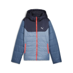 PUMA laisvalaikio striukė berniukams PUMA ESS Hooded Padded Jacket Cool Blue - 68522634, mėlyna