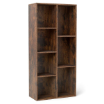 7 pakopų laisvai pastatoma knygų spinta "Bookcase Library