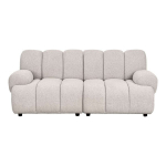 Modulinė sofa, Taza, 190x95x77 cm, smėlio