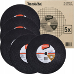 Makita pjūklų diskas plienui Inox 355x2.8x25.4mm, 5 vnt.