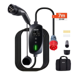 ProCharge 22 kW ne&scaron;iojamas trifazis 2 tipo EV įkroviklis 7 m