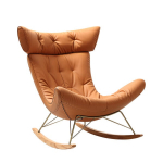 Prabangi odinė kėdė su ergonomi&scaron;ku dizainu