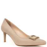 SERGIO MORETTI Auk&scaron;takulniai moterims, Smėlio, Pumps